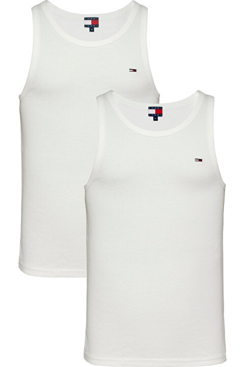 Tommy Hilfiger Erkek Beyaz Atlet DM0DM20769 0XR