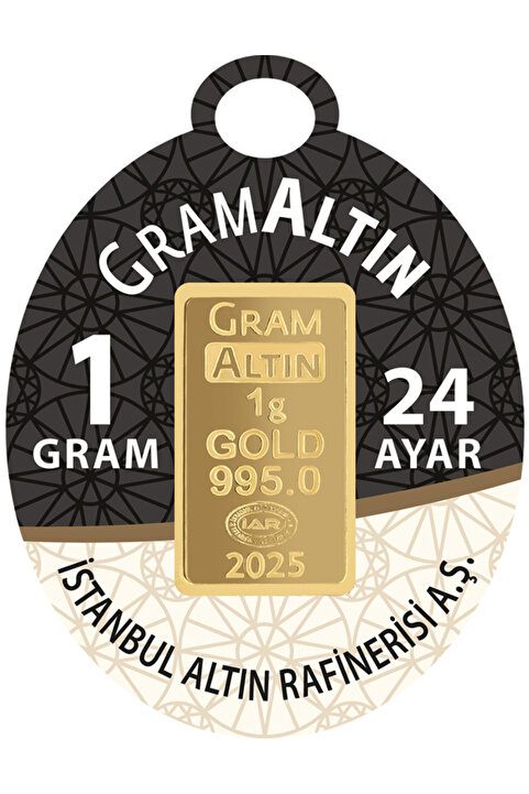 İar 1 gr 24 Ayar 995 Milyem Gram Altın