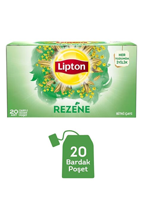 Lipton Bitki Çayı Rezene 20li Bardak Poşet 40 G