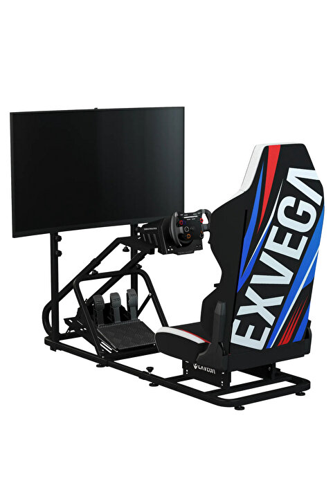 EXVEGA Sim Racing Yarış Simülatörü Kokpiti