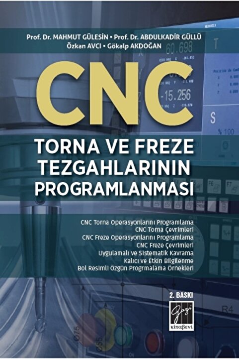 Gazi Kitabevi Cnc Torna ve Freze Tegahlarının Programlanması Gazi Kitabevi , Gazi Kitabevi Kolektif