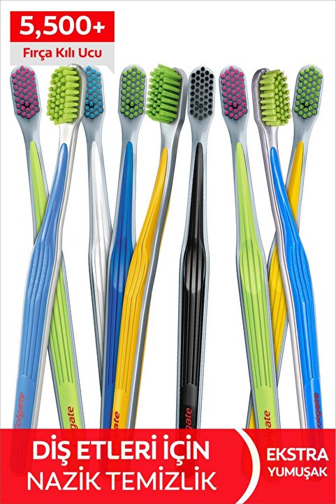 Colgate Ultra Soft Diş Etleri İçin Nazik Temizlik Yumuşak Diş Fırçası Fırça Kabı Hediye Ağız Bakımı