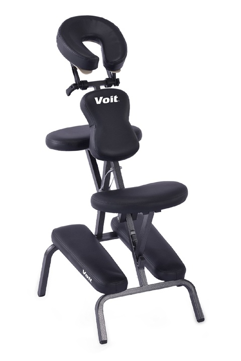 Voit BC 001-2 Katlanabilir Masaj Koltuğu, Ayarlanabilir Kafalık & Kol Desteği, PVC Deri