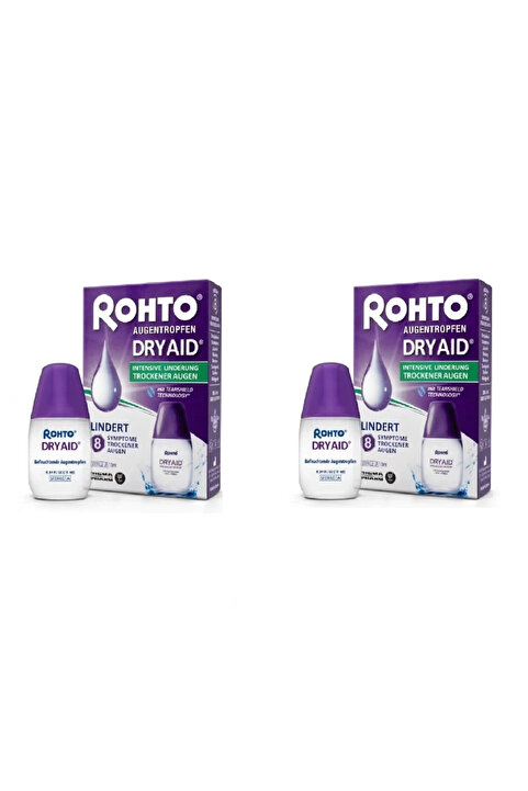 Atdlife Rohto Dry Eye Drops Kayganlaştırıcı Göz Damlas 2adet 2 Kutu