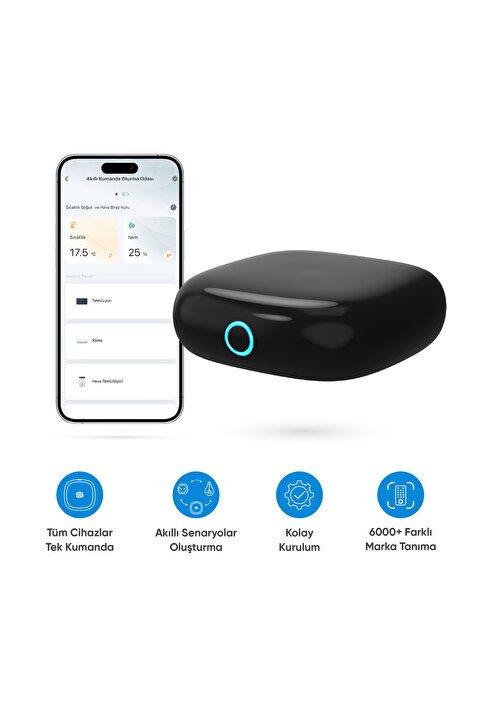 Şımart Akıllı Ir Wifi Kumanda - Kumandalı Cihazlarınızı Akıllandırın