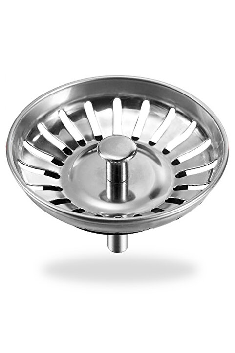ALETÇANTAM Çöpmak Süzgeç Mutfak Lavabo Sifon Gider Metal Tıpa Süzgeci 8cm