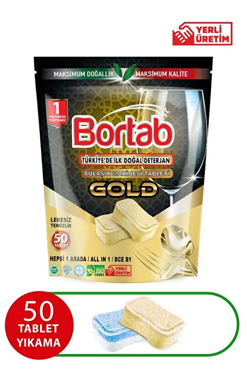 Bortab Gold - Bulaşık Makinesi Tableti