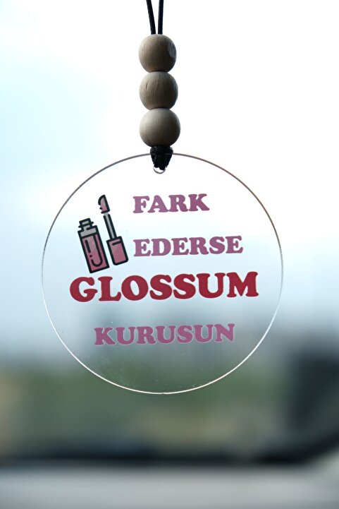Balkhoon Fark Ederse Glossum Kurusun Dikiz Aynası Süsü Araba Süsü Hediyelik Eşya