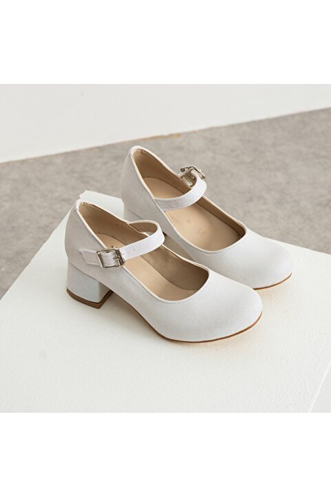 Surpie Shoes Çocuk Topuklu Ayakkabı, Çocuk Abiye Topuklu Ayakkabı