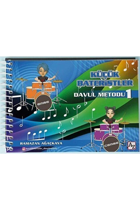 Genel Markalar Küçük Bateristler Davul Metodu 1-Ramazan Ağaçkaya