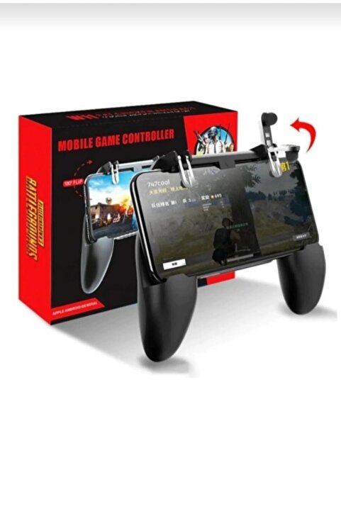Genel Markalar Pubg Gamepad Metal Tetik W10 Oyun Konsol Ateş Düğme L1 R1 Aparatı