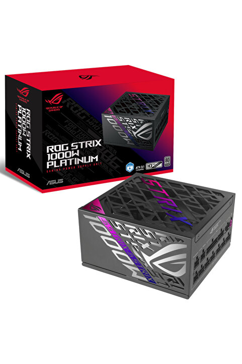 ASUS ROG Strix 1000P 1000W 80+ Platinum Full Modüler Gaming Power Supply (90YE00W1-B0NA00)
