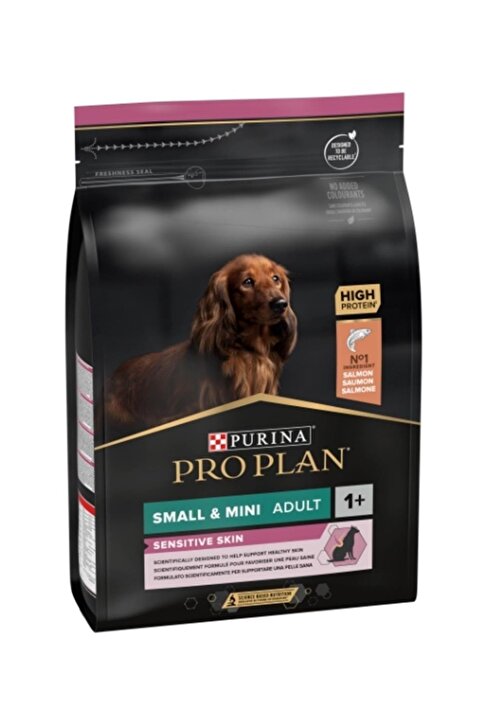 Pro Plan Sensitive Skin Small & Mini Somonlu Küçük Irk Köpek Maması 3 Kg