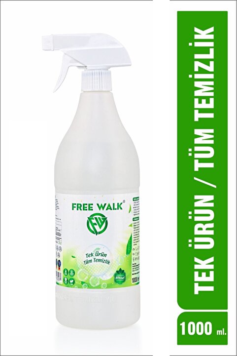 Free Walk Çok Amaçlı Leke Çıkarıcı, Yağ Sökücü, Yüzey Temizleyici TEK ÜRÜN TÜM TEMİZLİK