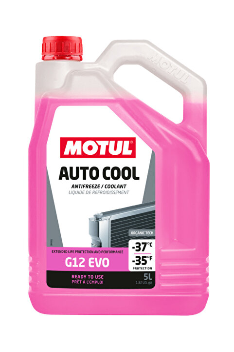 Motul Auto Cool G12 Evo 5 Lt Kırmızı Antifriz