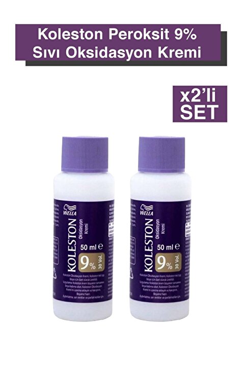 Wella Koleston Sıvı Peroksit %9 X 2 Adet