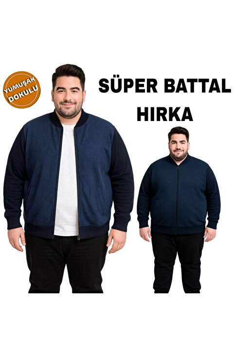 Daniel Lucci Süper battal büyük beden triko hırka kazak