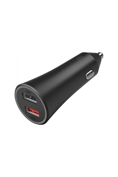 Xiaomi 37W Dual-Port Car Charger 2× USB-A Araç Çakmaklık Hızlı Şarj Aleti (Xiaomi TR Garantili)