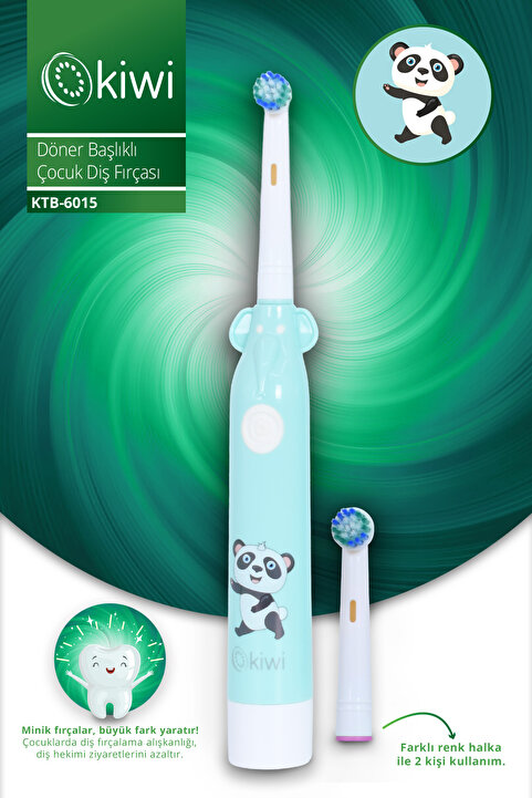 Kiwi Ktb 6015 Pilli Çocuk Diş Fırçası U5