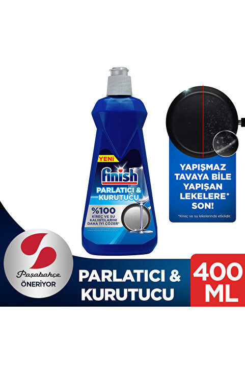 Finish Bulaşık Makinesi Parlatıcı & Kurutucu Sıvı 400 ml