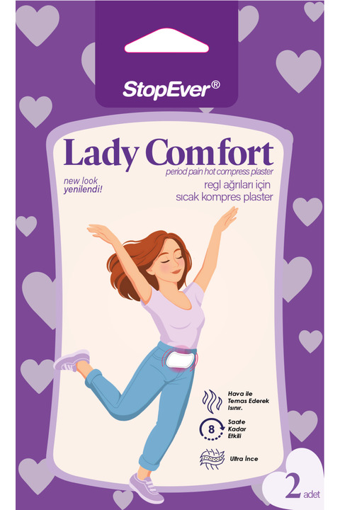 StopEver Lady Comfort Isıtıcı Ped - 1x2 Adet