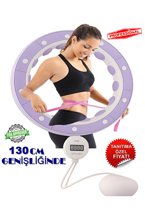 Reidan Hula hoop Akıllı Lcd Ekranlı Egzersiz Çemberi Hulahop Akıllı Plates Halkası bel İnceltme Çemberi