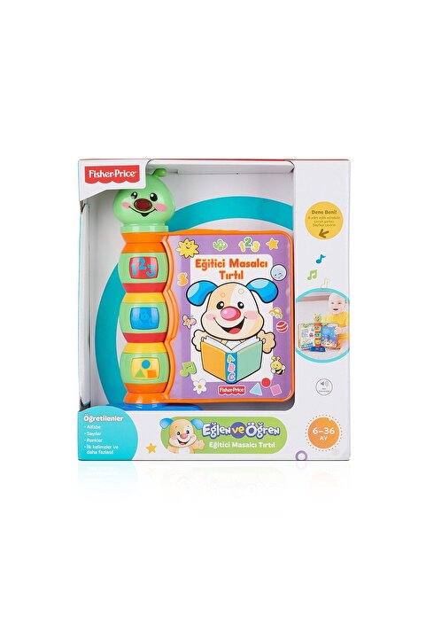 Fisher Price Eğlen ve Öğren Eğitici Masalcı Tırtıl / Türkçe / +6 ay