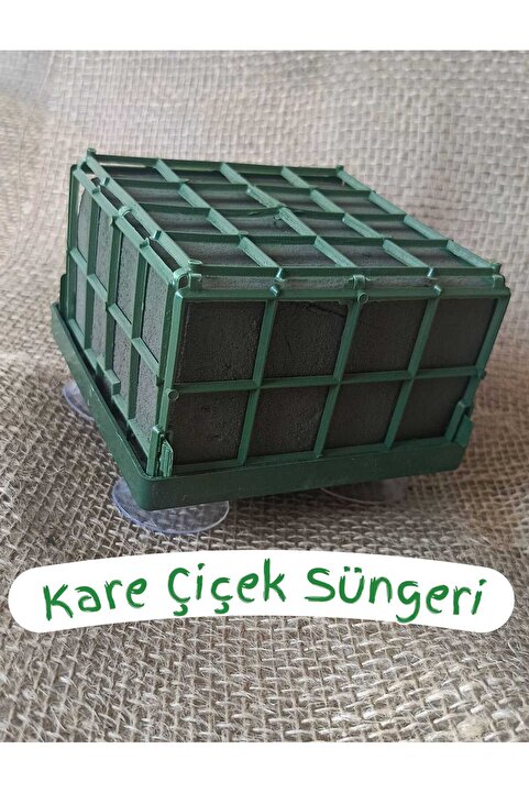hobidaşım Kare Çiçek Köpük Kafes Saksı Içi Aranjman Ve Çiçek Düzenleme Süngeri 9x10cm
