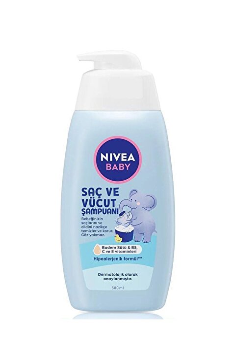 NIVEA Baby Saç Ve Vücut Şampuanı 500 ml