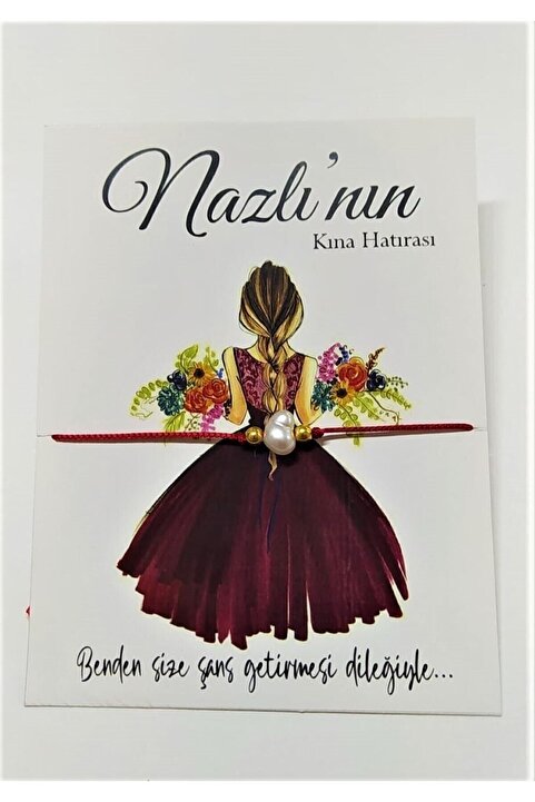 sandal hediyelik Kişiye Özel Isimli Şans Bilekliği Söz, Nişan, Kına, Nikah, Düğün Hediyesi 15 Adet