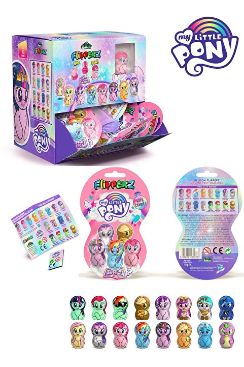 Unibon Flipperz My Little Pony Hacıyatmaz Figürleri 3 Adet