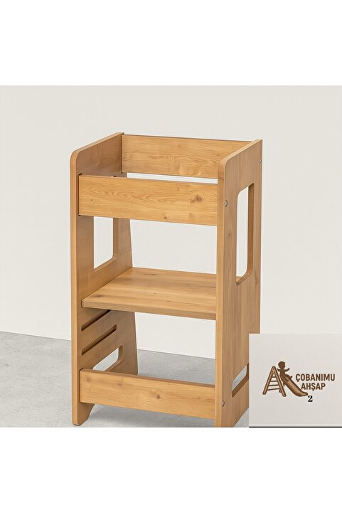 Home Cobanimu Ahsap Montessori Öğrenme Kulesi