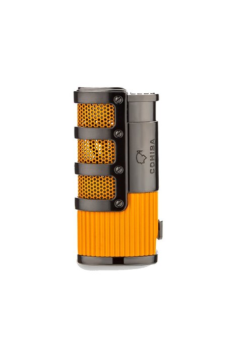 COHİBA Cohiba Classics Üç Torch Delicili Puro Çakmağı Sarı