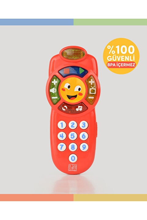 let's be child Lc Eğitici Oyuncak Kırmızı Ilk Kumandam