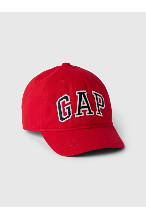 GAP Erkek Çocuk Kırmızı Gap Logo Beyzbol Şapkası