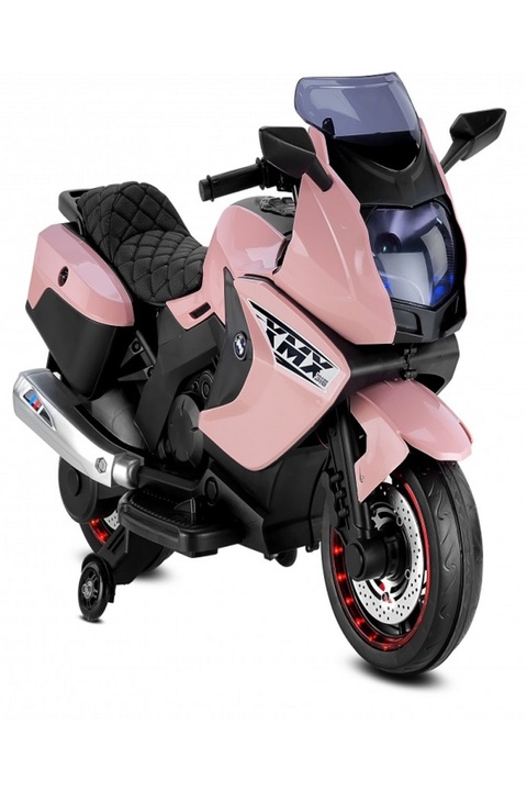 Babyhope 438a (XMX-316) Ledli Akülü Motor 12v. (Pembe)