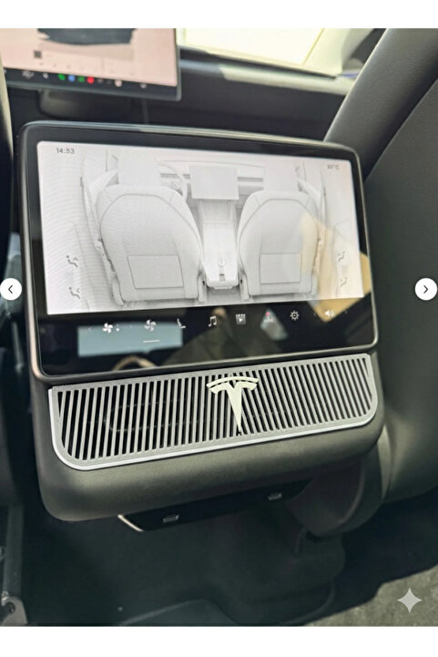 Morpiko Tesla Model Y Juniper Arka Havalandırma Koruma Kapakları – 3’lü Set | Isıya Dayanıklı Abs