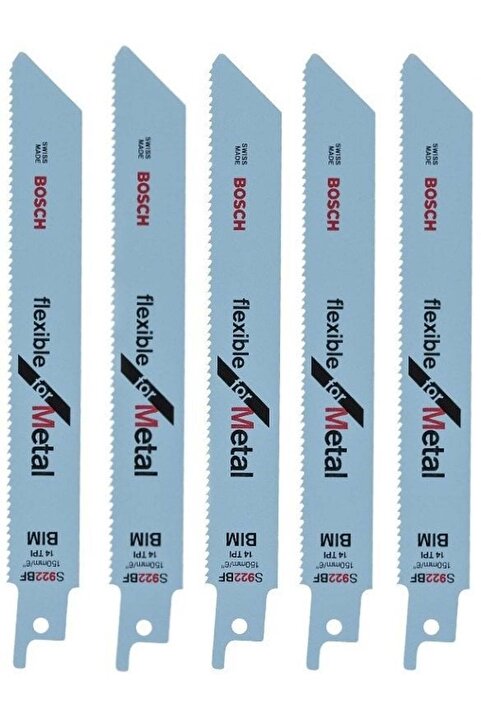 Bosch S 922 Bf Flexible For Metal 5 Li Tilki Kuyruğu Bıçağı