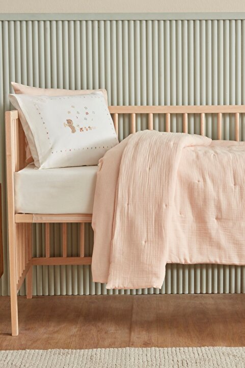 Karaca Home Bebek Eloise Müslin Comfort/uyku Seti Pudra