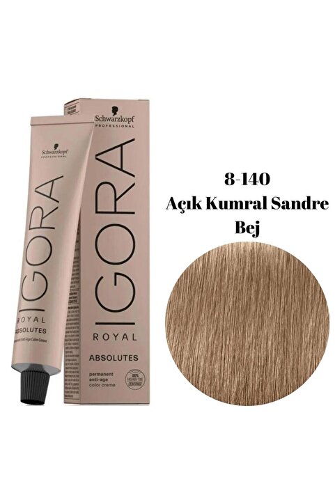 Igora Tüp Boya 60ml. 8-140 Açık Kumral Sandre Bej