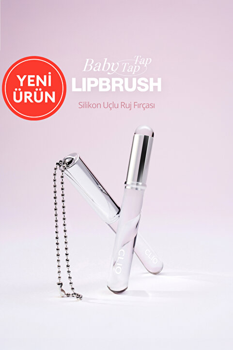 CLIO Silikon Uçlu Ruj Fırçası Baby Taptap Lip Brush