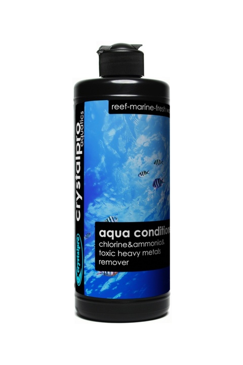 Crystalpro Aqua Conditioner 500ml Akvaryum Su Düzenleyici - Çeşme Suyu Klor Amonyak Ve Ağır Metal Giderici