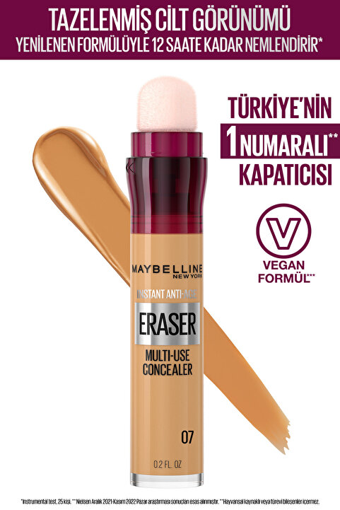 Maybelline New York Instant Anti Age Eraser Kapatıcı - 07 Sand