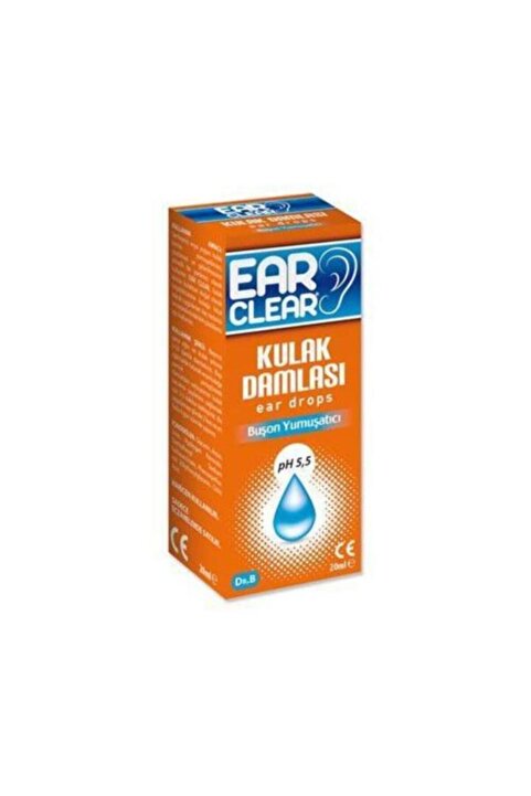 Ear Clear Dış Kulak Temizleme Solüsyonu 20 Ml