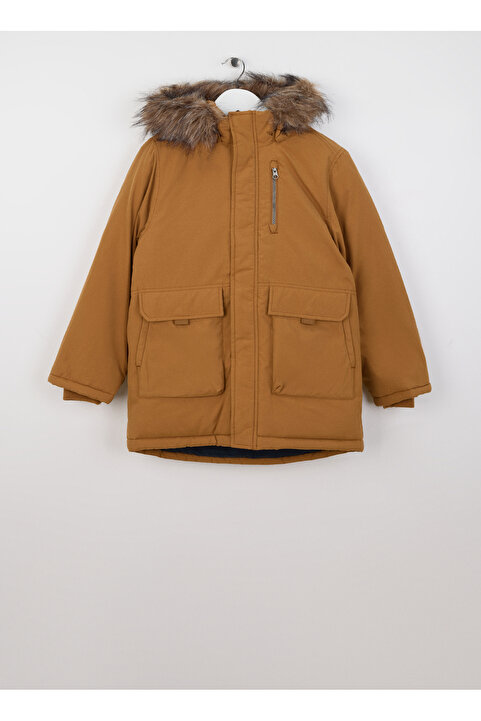 name it Name İt Kahve Erkek Çocuk Parka 13227828