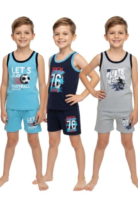 MRR MAJESTİC Erkek Çocuk Atlet Boxer Takım