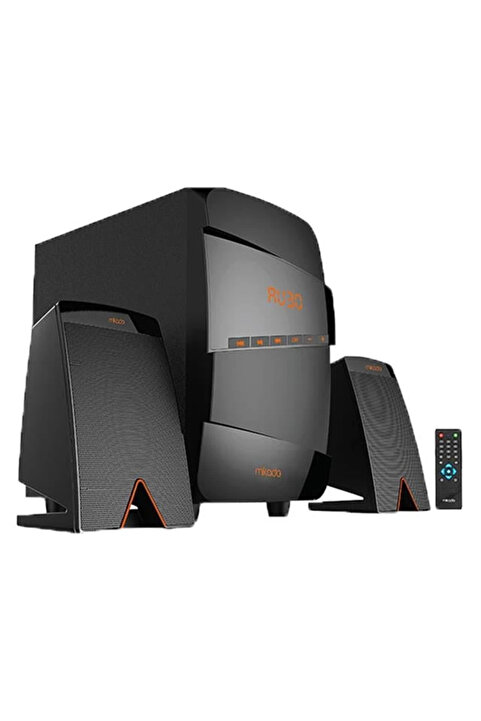 Mikado MD-671BT 2+1 40W RMS Siyah Usb+SD+Fm Destekli Multimedia Bluetooth Speaker Ev Sinema Sistemi