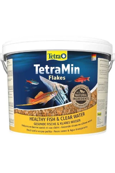 Tetra TetraMin Flakes 50 gr (Açık) Poşette 2025 New Seri Natural Pul Balık Yemi Skt:11/2027