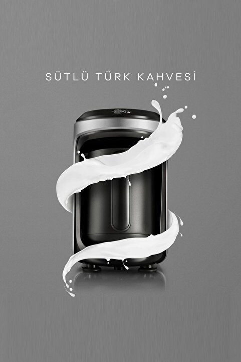 Karaca Hatır Hüps Sütlü Türk Kahve Makinesi Galaxy Gray
