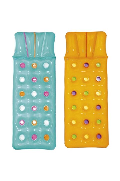 Bestway Deniz Yatağı Dik Yastıklı Bardaklı Yatak 188x71 Cm - 43014